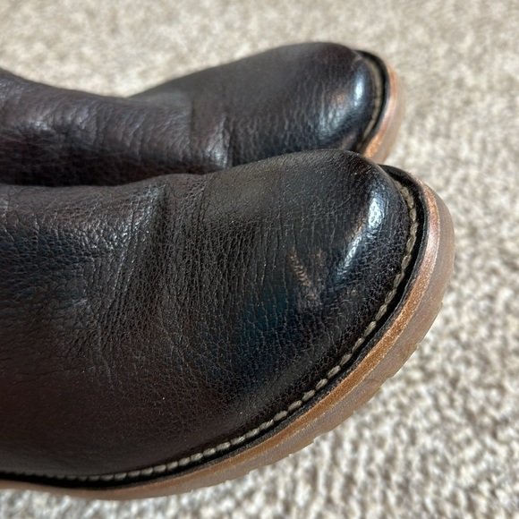 FRYE | FRYE Paige Loop Lug Boots Fur Lined - Picture 8 of 9